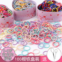 Childrens cute tie small pull Hairband headwear girl does not hurt hair band head rope baby thumb hair accessories