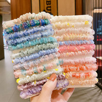 Korean simple not hurt hair tie hair ring headwear Net red rope bracelet dual-purpose hair rope wholesale rubber band hair accessories