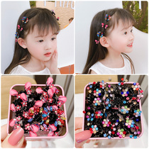 Childrens butterfly hair accessories hair clip girls dont hurt hair small claw clip baby cute dont hurt hair bangs headdress