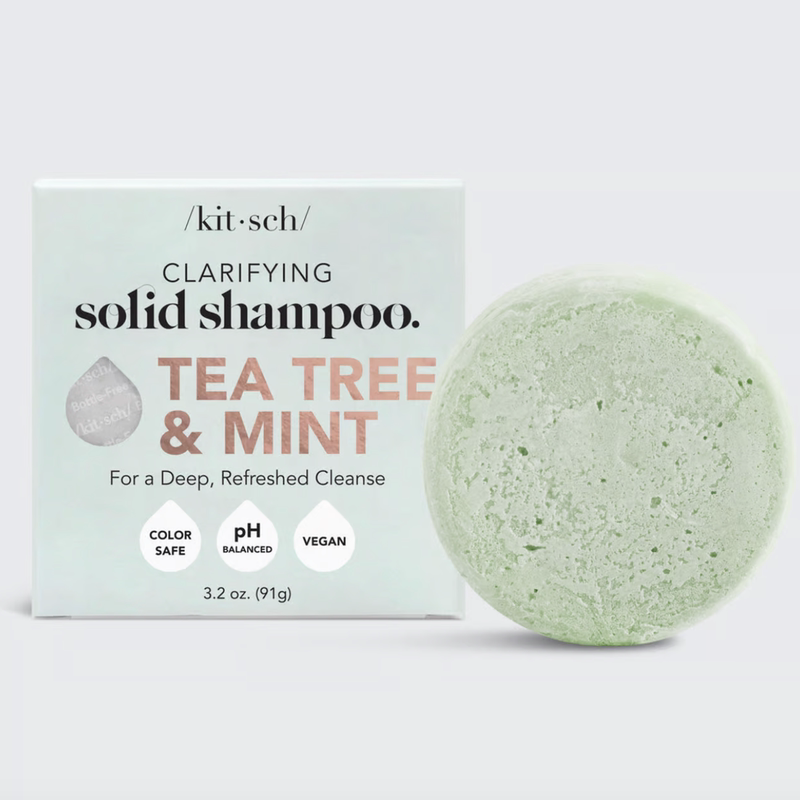 Kitsch New Version Rice Water Protein Strengthening Shampoo Bar/Tea Tree Mint Purifying Shampoo Bar Kitsch New Version Rice Water Protein Strengthening Shampoo Bar/Tea Tree Mint Purifying Shampoo Bar