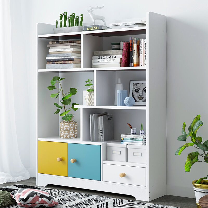 Bookshelves landing bookcase for simple shelf shelf shelf household shelf student simple small collection cabinet