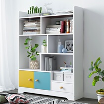 Bookcase Sub-floor bookcase minimalist containing shelf Shelves Home Students Simple Little Lockers Bookcase Books Room Small Cabinets