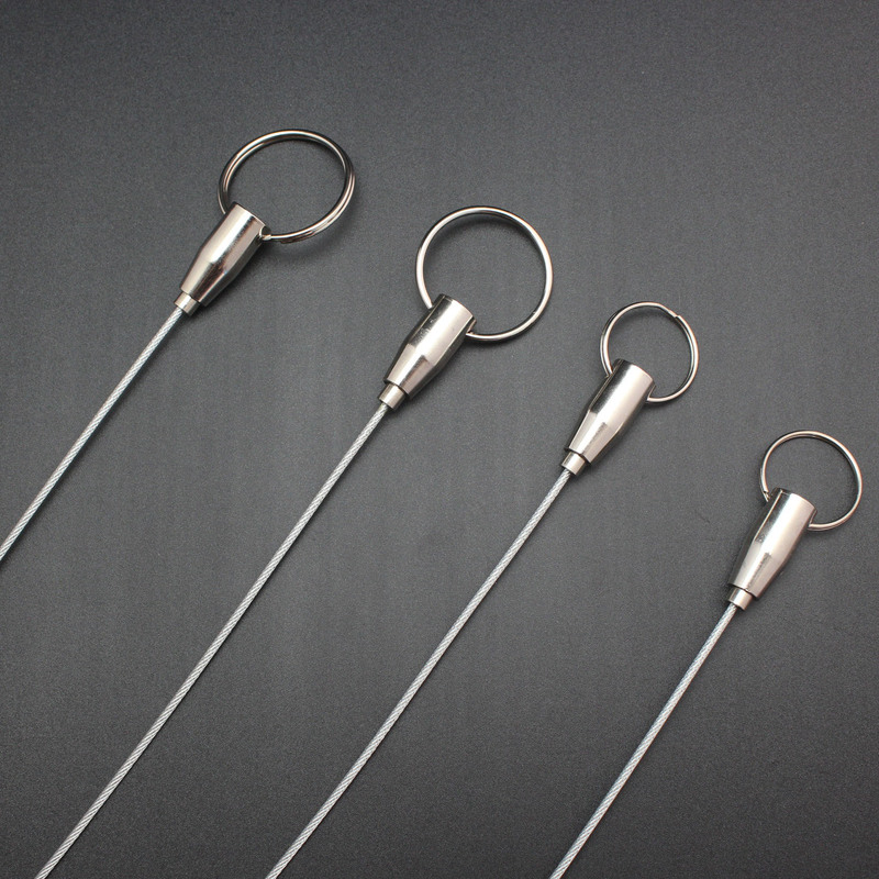 Clothing Store Fabric Shop Hanging Ceiling Steel Wire Rings Hanging Hooks Hangers Clothes Racks Iron Chains Display Racks