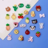 Мультяшный кремовый чехол для телефона для маникюра, набор материалов, «сделай сам»