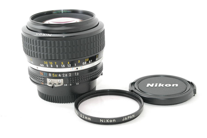 Nhật Bản gửi thư trực tiếp Nikon Ai-s 50mm F1.2 hướng dẫn sử dụng ống kính máy ảnh DSLR khẩu độ lớn 291543