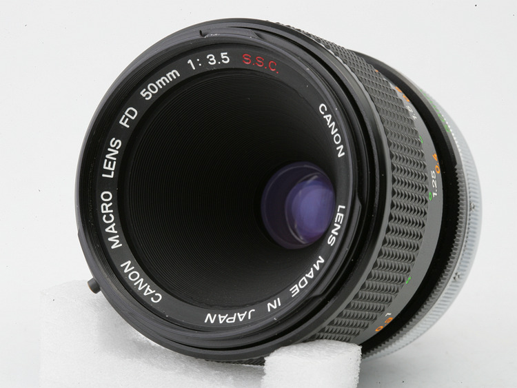 Sử dụng ống kính thực tế Canon Canon FD 50mm f3.5 50 ống kính DSLR