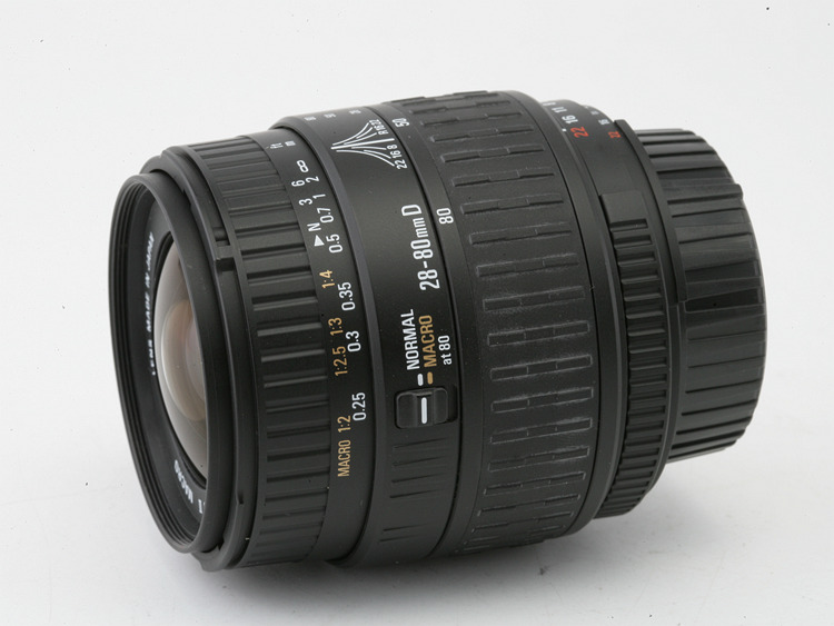 Ống kính macro Sigma 28-80mm f3.5-5.6 Ống kính miệng DSLR ống kính tự động full-frame