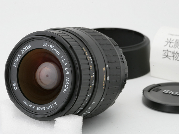 Ống kính macro Sigma 28-80mm f3.5-5.6 Ống kính miệng DSLR ống kính tự động full-frame