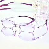 Gopa безрамные очки женская бриллиантовая пограничная граница миопийские очки изменить каркас без бесцветного кольца