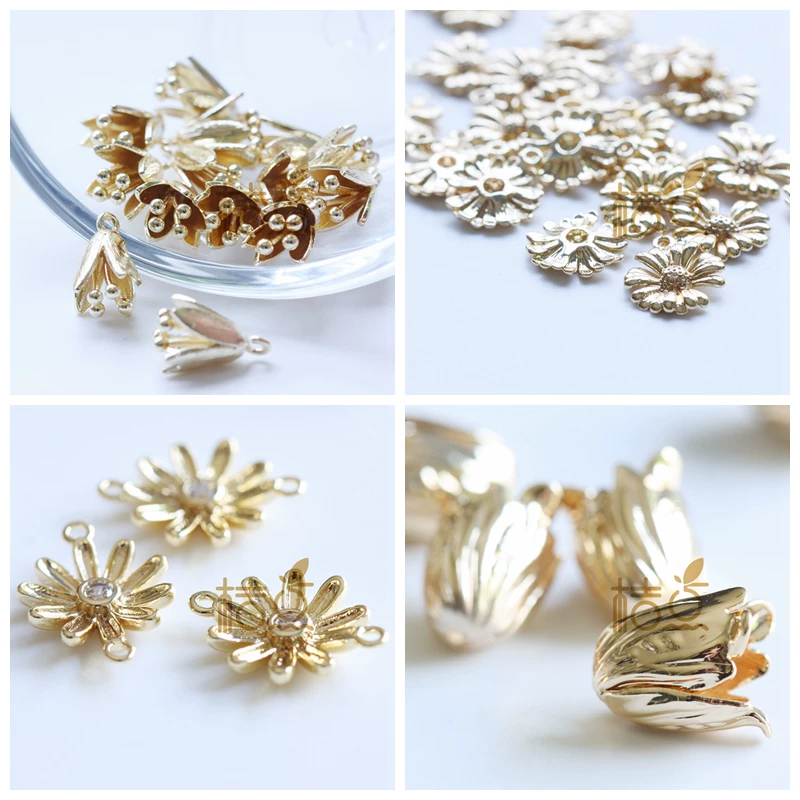 Copper accessory, brass accessories, pendant solar-powered, DIY