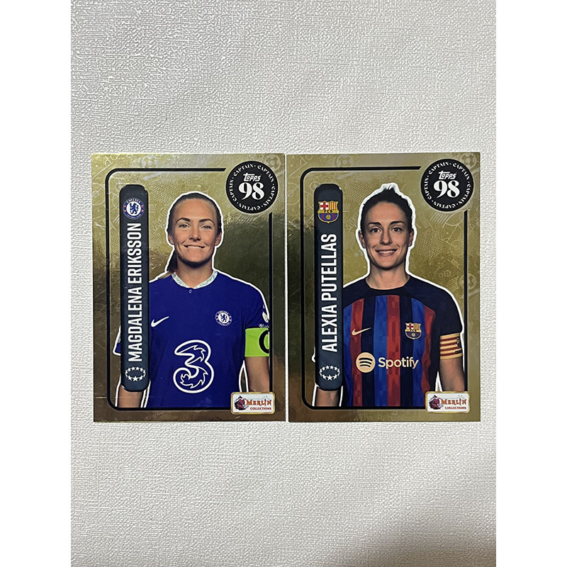Star Car Putlias Erikson Teka 2022-23 Topps Champions League Women's Football League Women's Football League Merlin 98