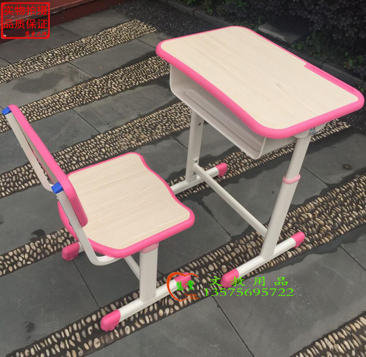 Huitong lifting factory direct single desk and chair training class cram school primary and secondary school school desks and chairs new