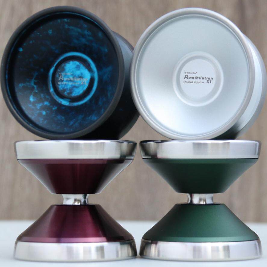 Yo-yo Annihilation XL TOPYO Lin Junyi Signature ball Профессиональный металлический мяч для соревнований по Йо-йо на международном уровне Изображение 1