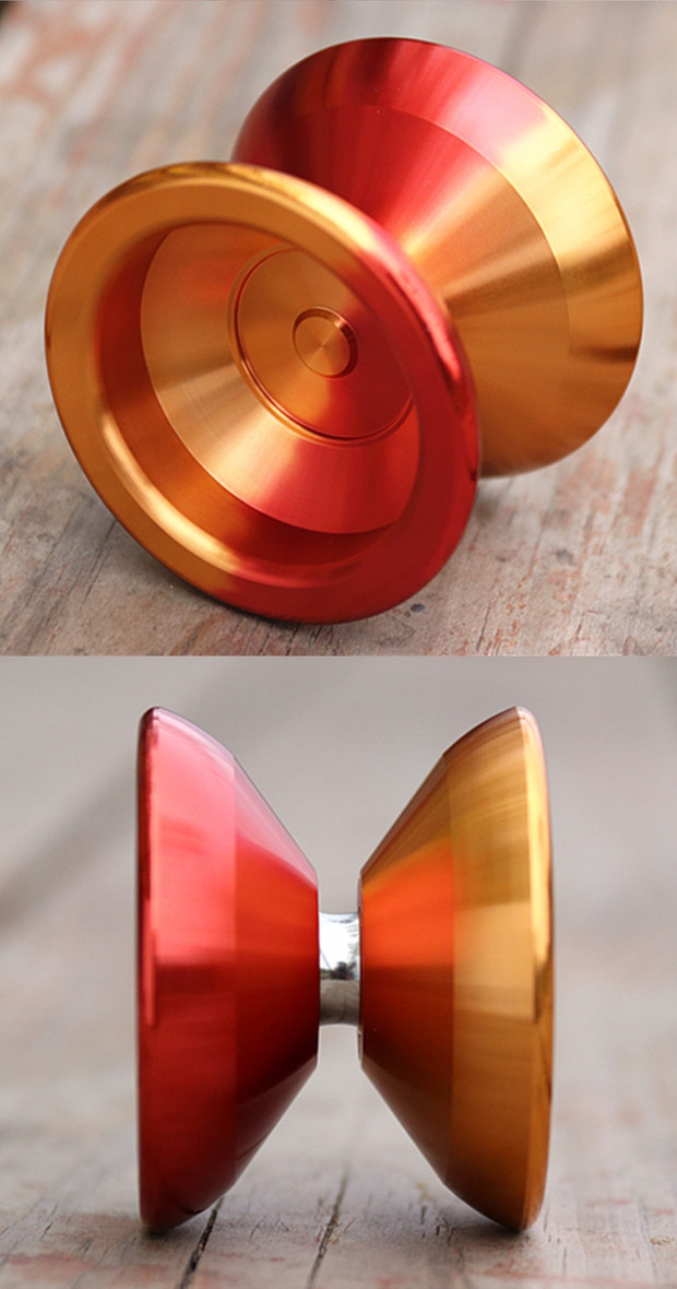Bóng mới YYA Yo-Yo Rắn chuông Yo-Yo Yo-Yo 7075 Hợp kim bóng yoyo chuyên nghiệp 1A - YO-YO em bé yoyo