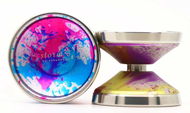 New yoku Yo-Yo Storm 3 bão3 Hợp kim Yo-Yo chuyên nghiệp toàn cầu yoyo bóng 1A bán các loại yoyo
