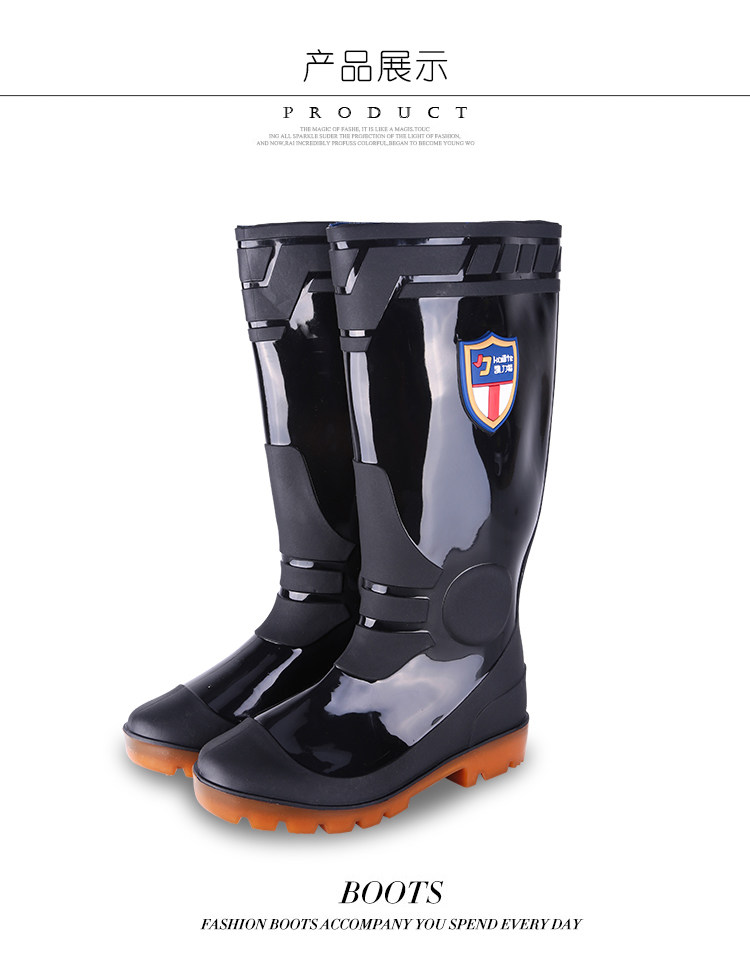 Chaussures - bottes caoutchouc homme pour hiver - semelle tendon - Ref 971295 Image 17