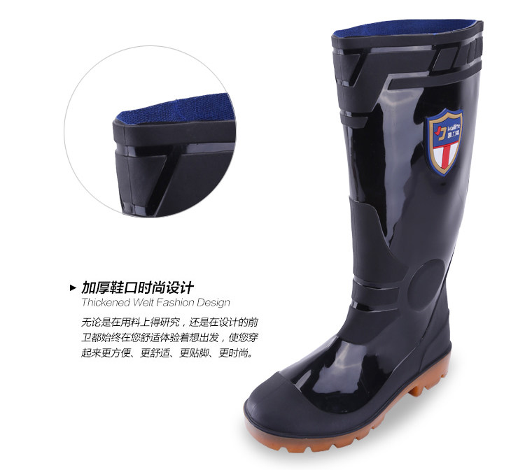 Chaussures - bottes caoutchouc homme pour hiver - semelle tendon - Ref 971295 Image 12