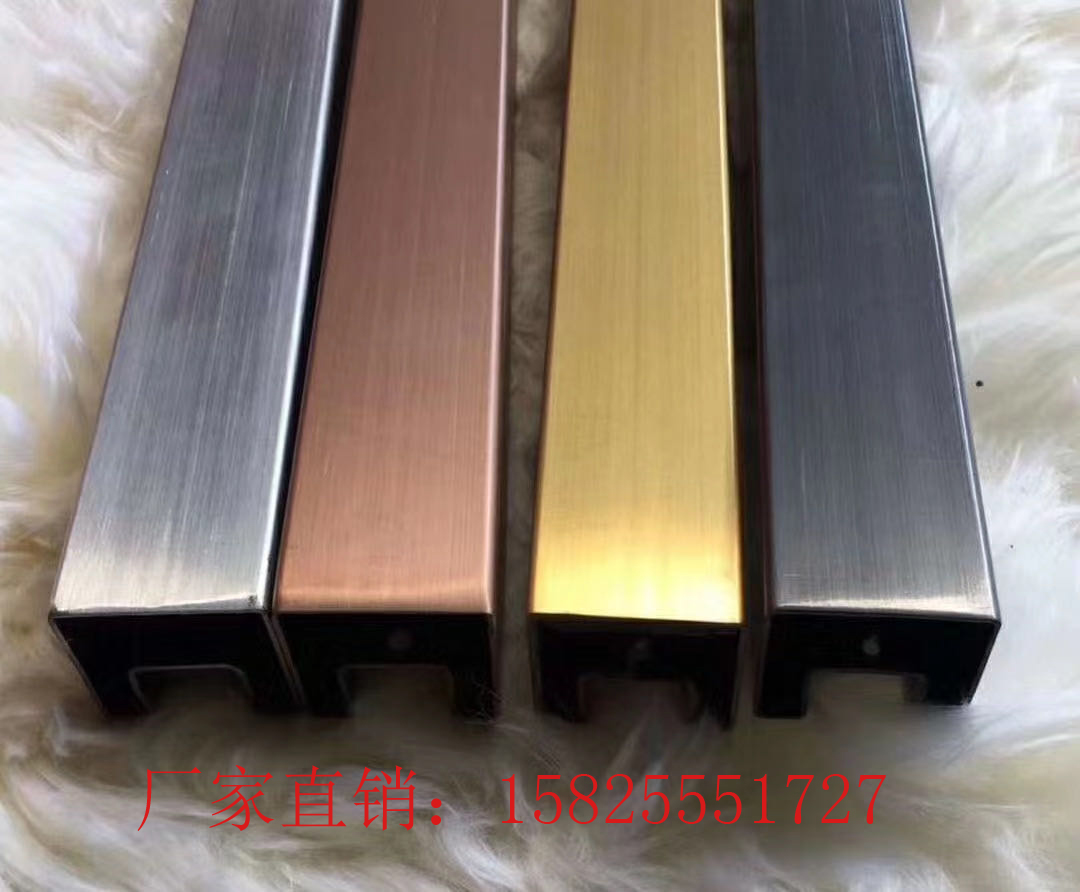 Stair balcony guardrail Frameless glass stainless steel handrail brushed anti-fingerprint solid wood card slot connection accessories