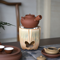 Charcoal dual cooking tea furnace Chinese tea chamber charcoal furnace charcoal furnace household cooking furnace sandwich