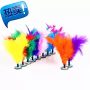 Nút kết hợp Feather Duster 06 Trò chơi Ryukyu Ryukyu đá màu croquet hoa có thể tháo rời 毽 20 - Các môn thể thao cầu lông / Diabolo / dân gian