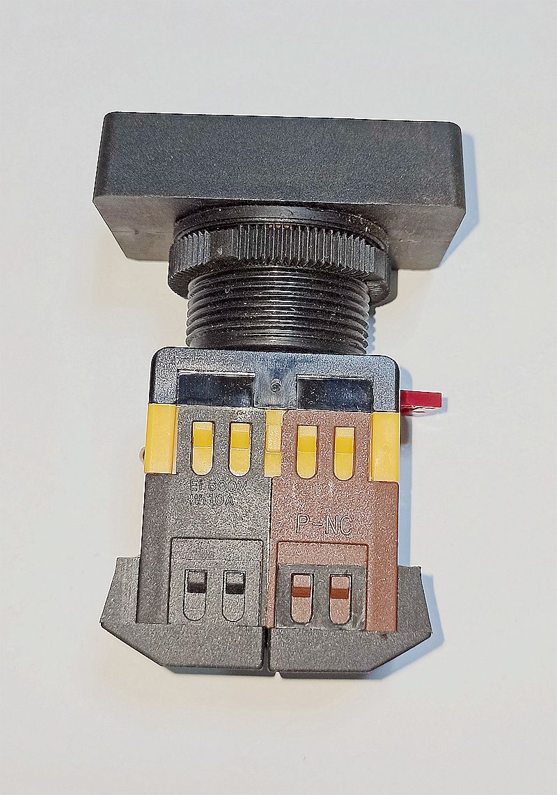 Double-bit button PPBB-30N with lamp LAY50-22D-11 self-duplicate button switch BT-2 3 machine tool button box