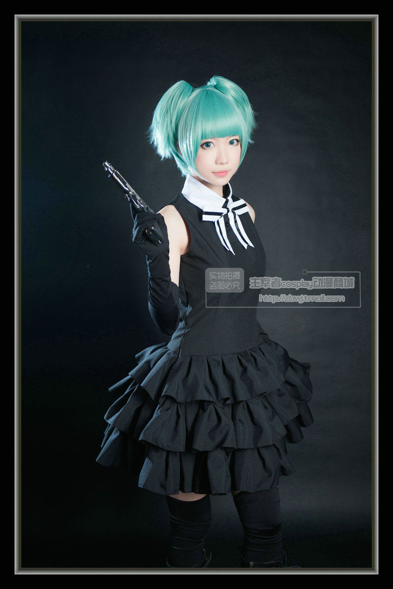 主宰者暗杀教室潮田渚 茅野枫12话封面战斗礼服cos服订做