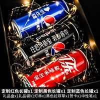 [SF бесплатная доставка] Blue 1 Red 1+1+поздравительная карта+легкая струна+черная трава Loffei [длинная банка черная подарочная коробка]