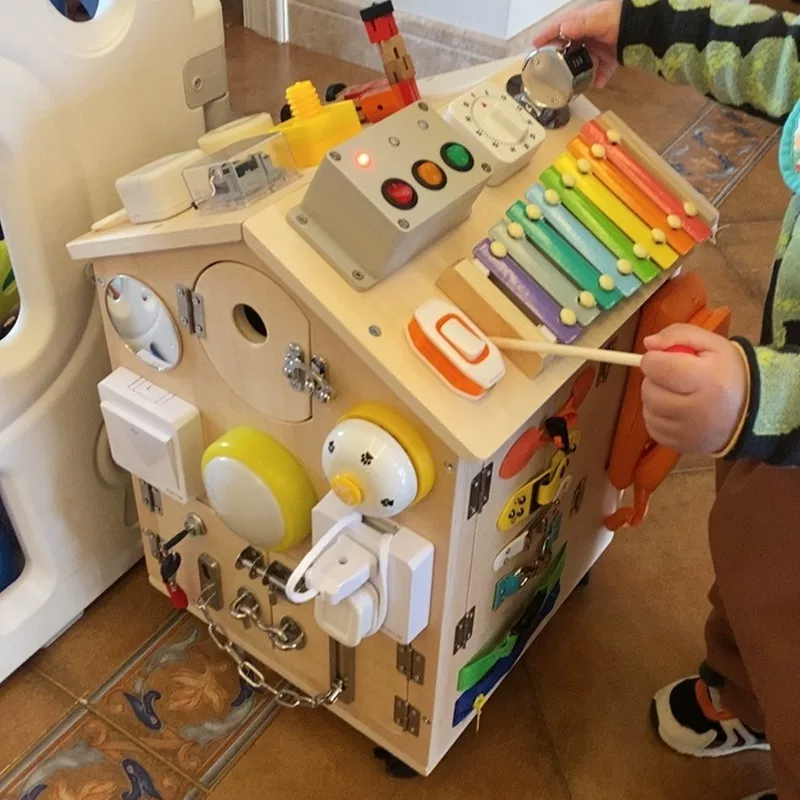 Умная развивающая игрушка Монтессори, раннее образование, DIY
