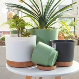 Цветочный горшок для домашнего использования, пластиковый большой корсет на тазовое кольцо, коллекция 2023, увеличенная толщина