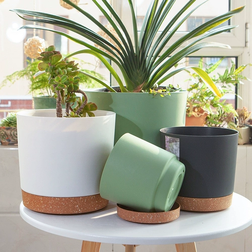 Цветочный горшок для домашнего использования, пластиковый большой корсет на тазовое кольцо, коллекция 2023, увеличенная толщина