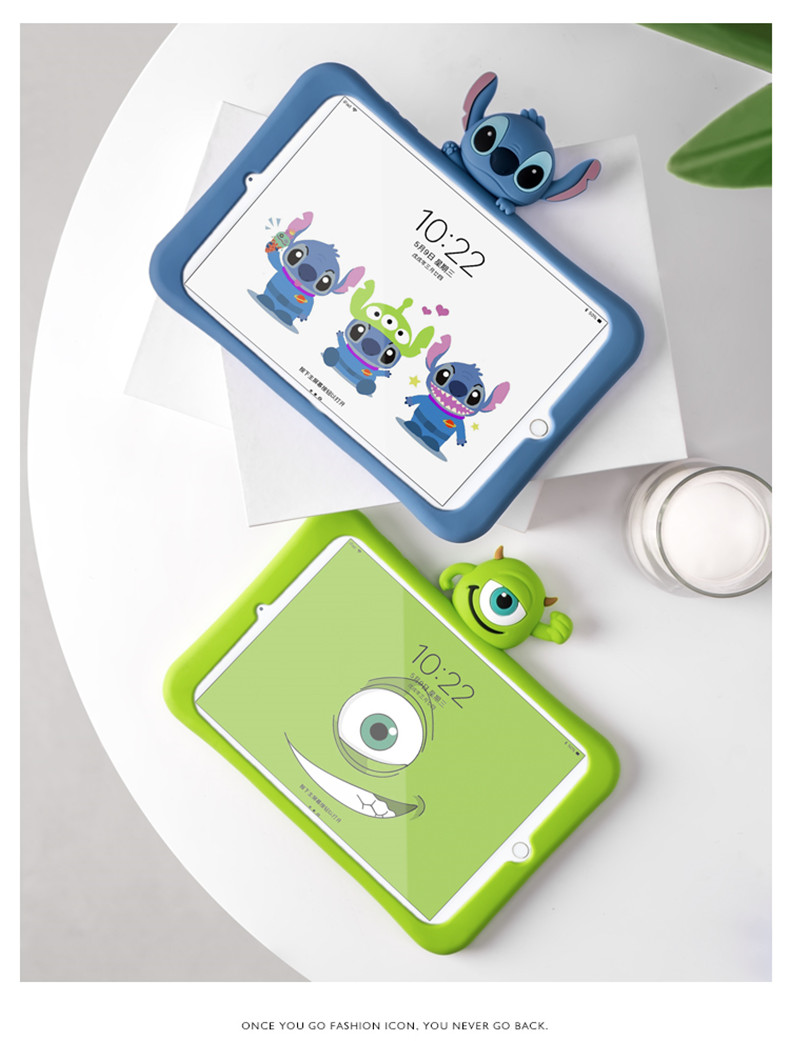 Gửi cho trẻ em Apple ipad mini3 vỏ bảo vệ vỏ silicon lỏng a1599 Máy tính bảng nhỏ 7.9 inch mini 2 nhân tạo chống rơi min1 phim hoạt hình vỏ pad một hoặc ba thế hệ - Phụ kiện máy tính bảng ốp ipad pro