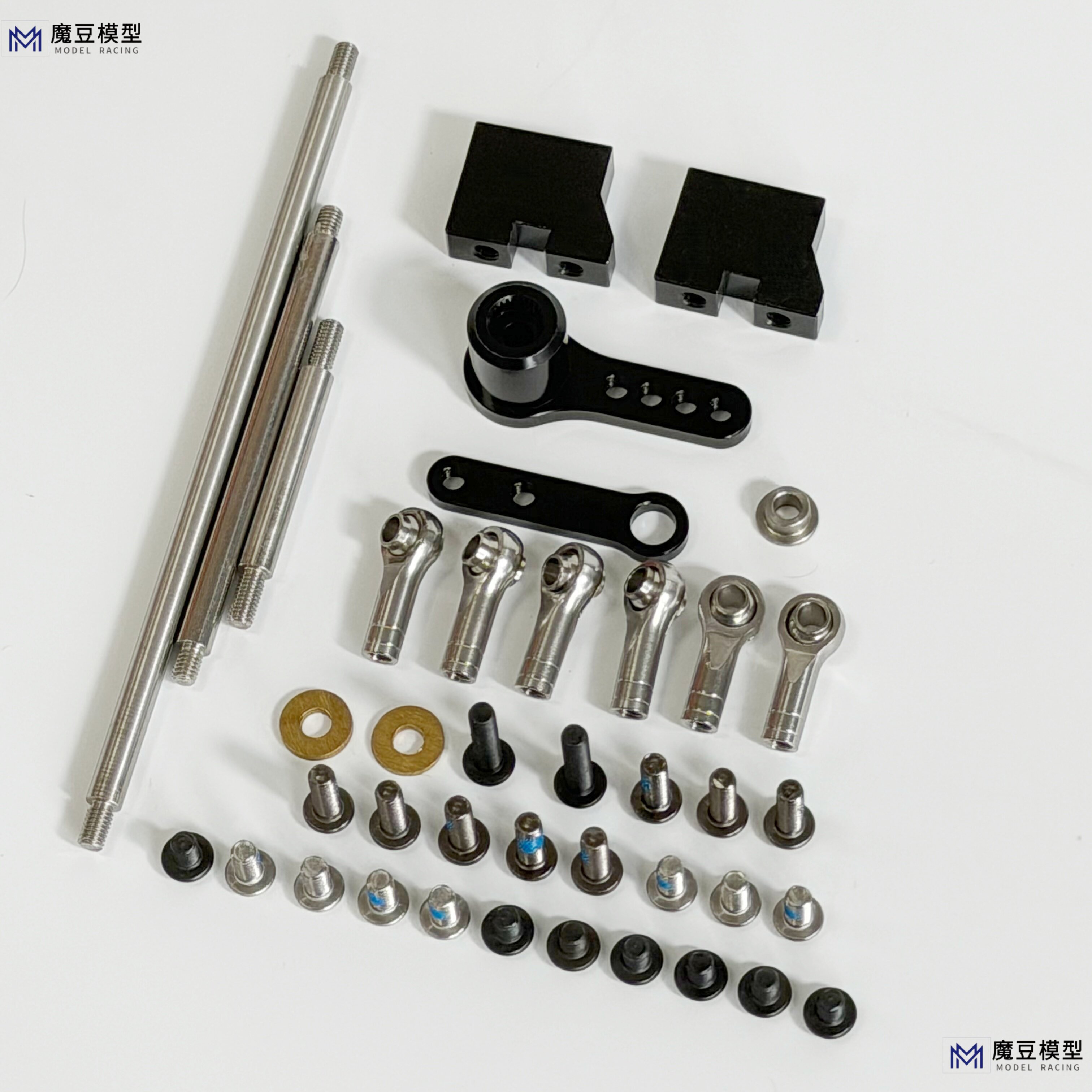 Für 1/14 Tamiya Static Point Universal-Lenkgestänge für DIY-modifizierte Automodelle – Detail 6