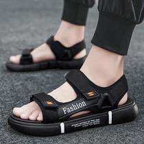 Guangzhou Huizhou Shoes Sandals Mens 2022 Summer Tide Slippers Shoes Non-slip Sports Casual Outwear Driving Cool Tug W 