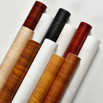 Desktop wardrobe cabinet door self-adhesive waterproof sticker shoe cabinet TV cabinet wall cabinet bedside decoration furniture refurbished wood grain