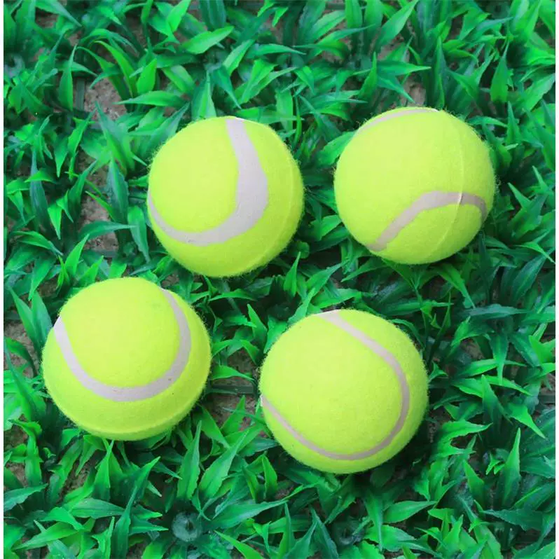 Pet tennis cao đàn hồi đồ chơi bóng chó chó đồ chơi tóc vàng teddy chó đào tạo bóng cung cấp - Mèo / Chó Đồ chơi