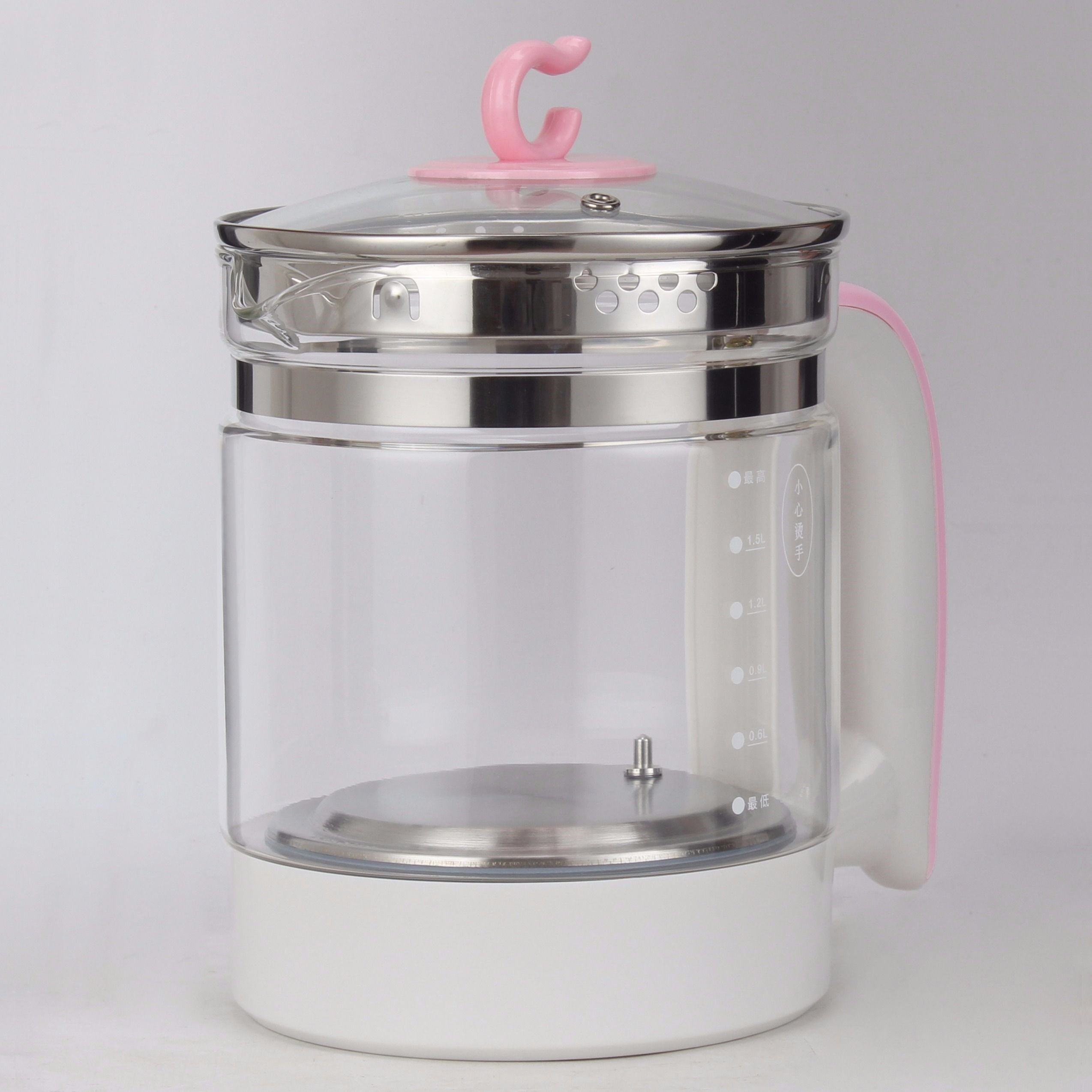 Thickened universal health preserving pot MK-GE1701 MK-GE1701b glass pot body electric heating kettle with kettle body single pot
