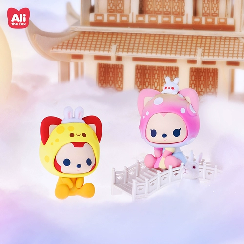 阿狸 Слепая коробка романтическая сериал сериал флагманский магазин Tide Playing Hande Mi Doll Anime окружающая игрушки украшения