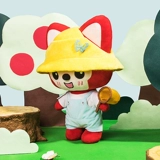 阿狸 Милая плюшевая игрушка, мультяшная тряпичная кукла, енот, подарок на день рождения