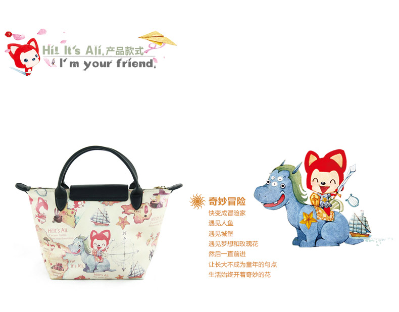 Một loạt ali chính thức vẽ tay loạt bánh bao dễ thương túi xách tay phim hoạt hình nhỏ túi xách anime xung quanh hình dán doraemon
