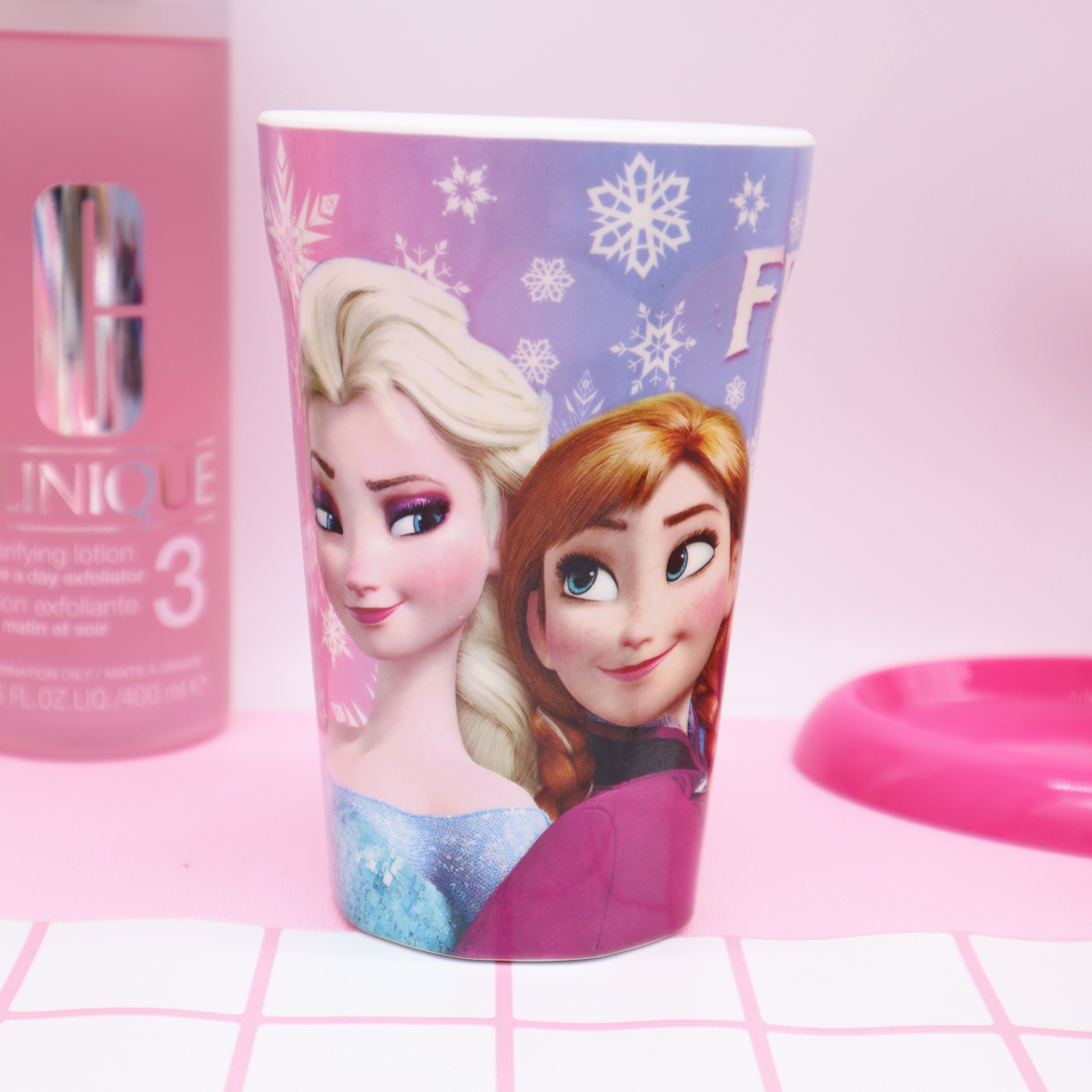 Ice Chic Rim Gargling Cup Love Saana Toothbrush Cup Ultra Cute Fall Child Milsamic Esha Princess Water Cup