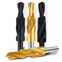 Cobalt-containing hole mother-level head M3 corner countersunk head sub-step drill bit woodworking two inverted straight handle step drill 5 countersunk head drill metal