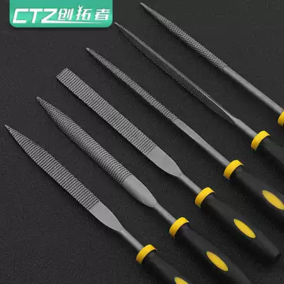 Woodworking file Hardwood file rubbing knife Shorty mini semicircular triangle wood file fine tooth dampening knife diy grinding tool