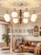 Medieval-Style Living Room Chandelier, French Bamboo Retro Main Light for the Hall, 2026 New Lighting Fixtures, Whole House Package Set