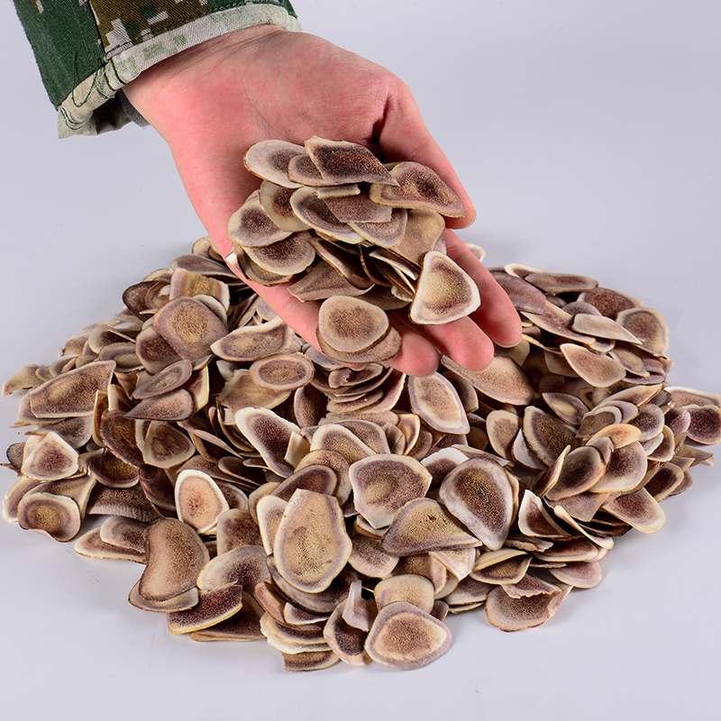 Deer antler bone slices are suitable for soaking in wine, not for other blood antler feet dry goods 100g from the hometown of sika deer