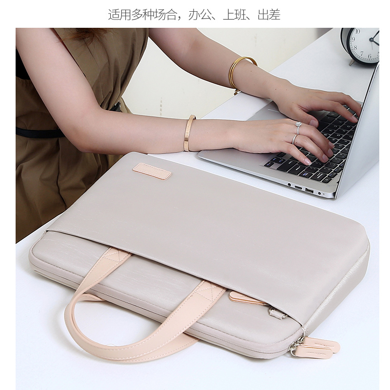 Laptop Bag Suitable for Apple MacBook Air 16inch for Women, Huawei, Lenovo Xiaoxin Pro14, Matebook, Dell 15.6inch, Computer Bag 13.3inch, Airbag Bag 16.1 Laptop Bag Suitable for Apple MacBook Air 16inch for Women, Huawei, Lenovo Xiaoxin Pro14, Matebook, Dell 15.6inch, Computer Bag 13.3inch, Airbag Bag 16.1