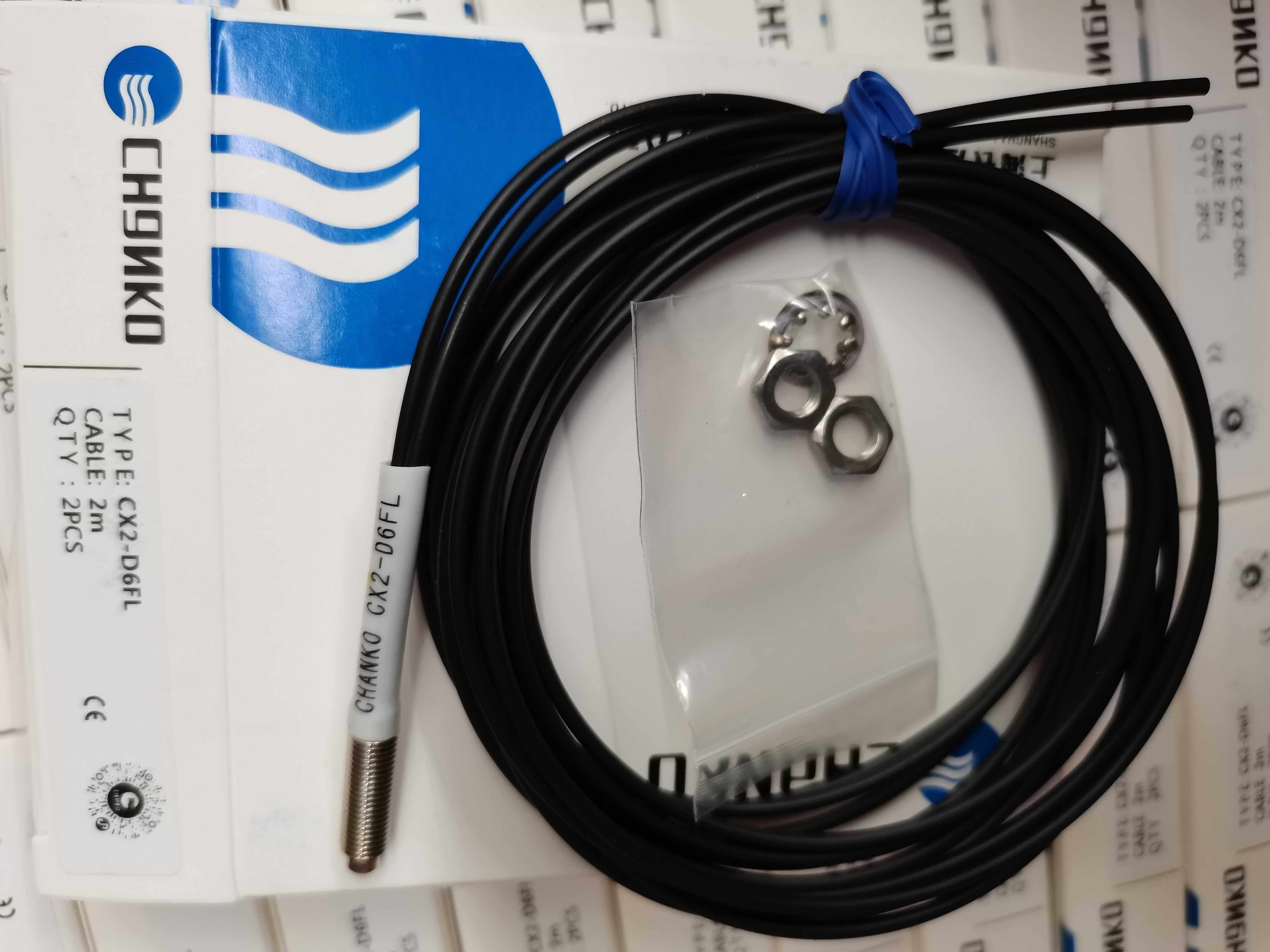 CX2-D6FL fiber optic cable 2m cable 6mm 6 centimeters same as FR620 CHANKO Shanghai Changjiang Electric