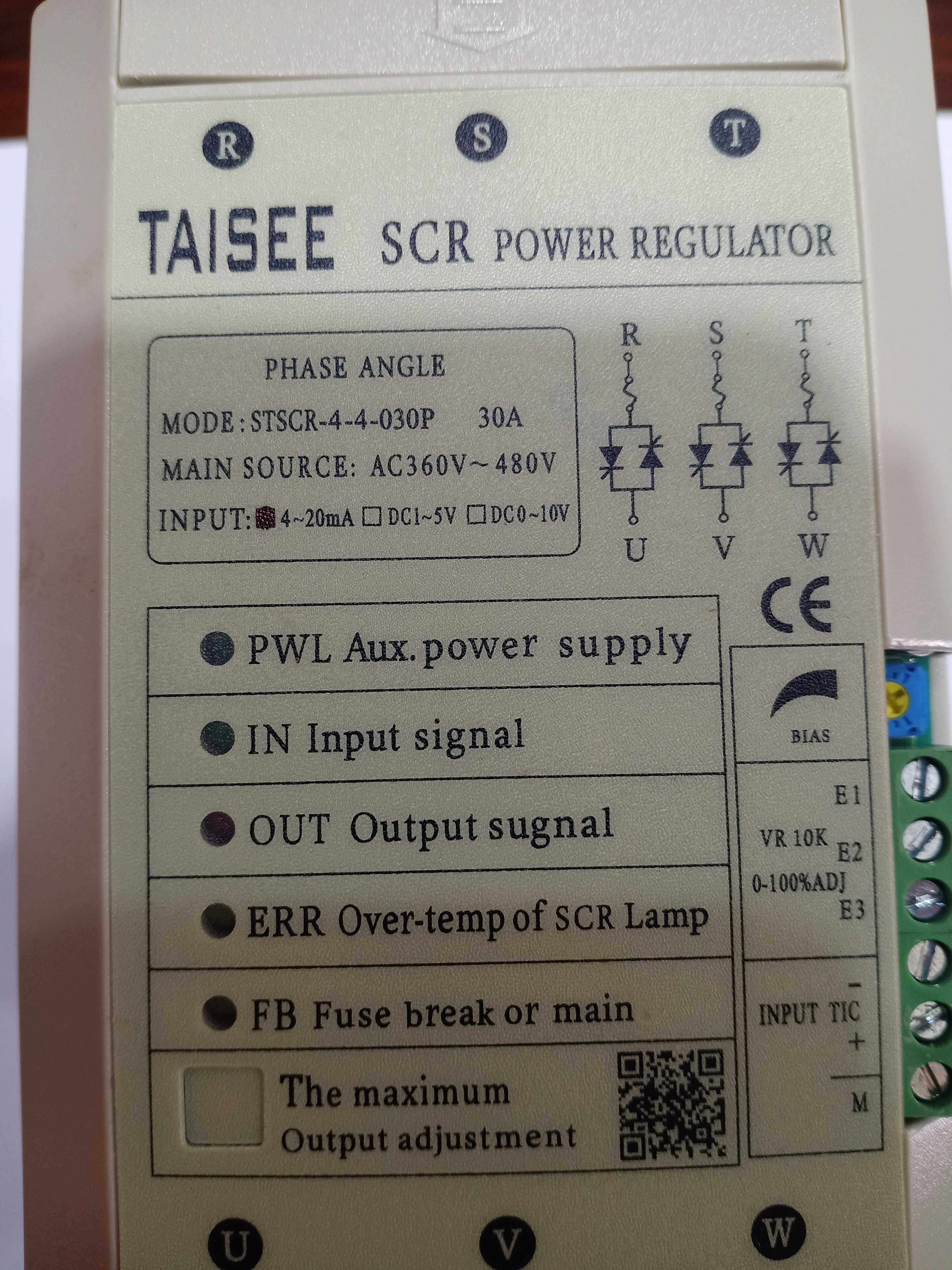 STSCR-4-4-030P STSCR STSCR-4-4-030 TAISEE Taiwan Taisilicon Power Regulator