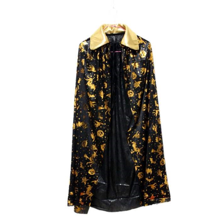 Trang phục Halloween mới đạo cụ cung cấp 1,2 mét vàng trưởng thành cổ áo vàng bí ngô áo choàng bí ngô phía nam - Sản phẩm Đảng / Magic / Hiệu suất quần áo halloween