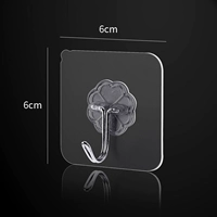 Утолщенный и прозрачный липкий крюк 5 установок