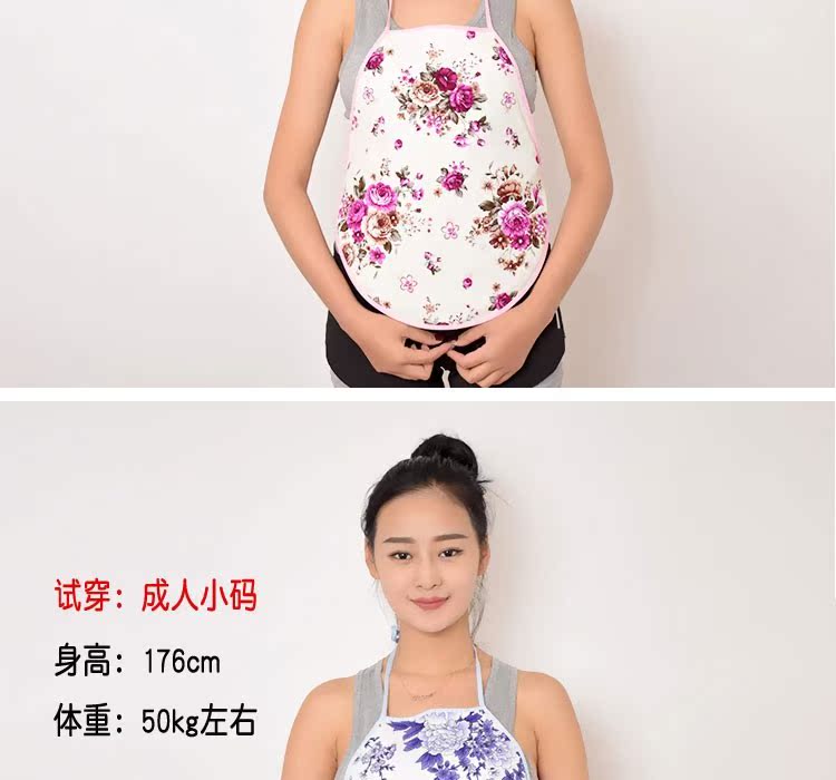 Tạp dề, làm ấm đường tiêu hóa, đuổi muỗi, trẻ em, người lớn, người lớn, tạp dề có thể tháo rời áo yếm đẹp